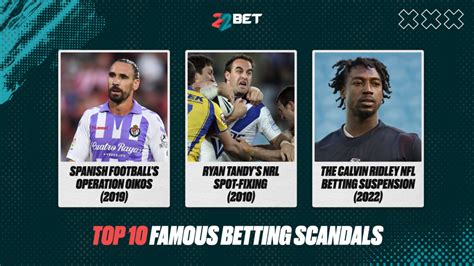 betting scandals in football|The Most Notorious Scandals In Sports Betting .
